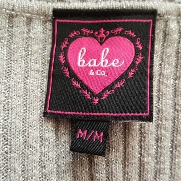 BABE & co. Silver sweater - Picture 2 of 8